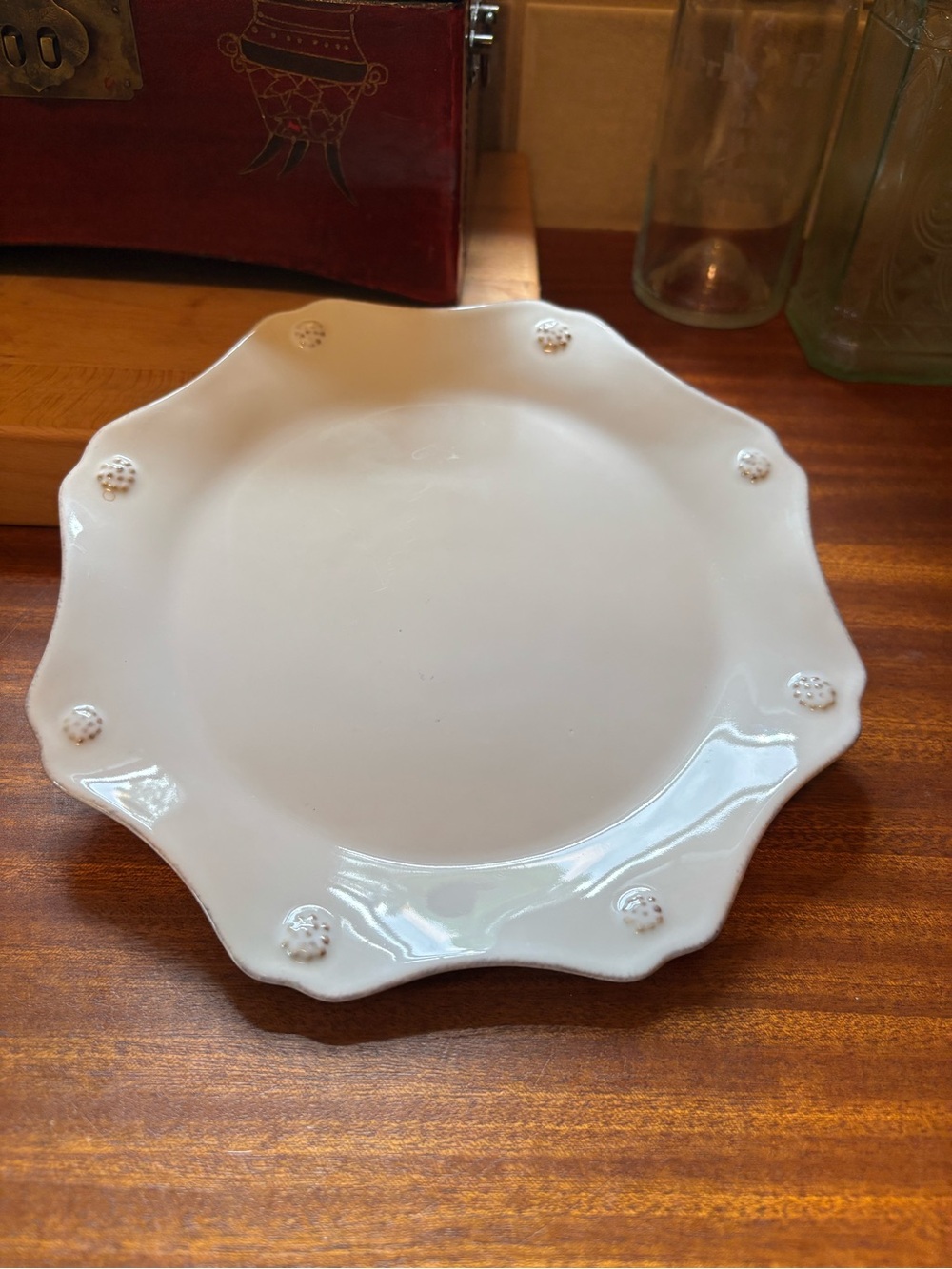 Juliska Scalloped Dessert/Salad Plate